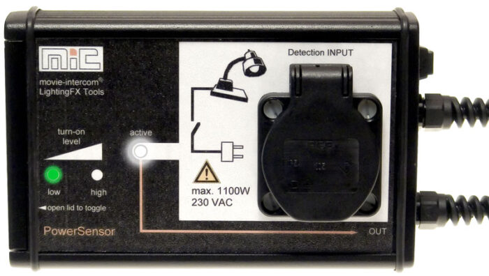electrical Powersensor for LFXHub flickerbox