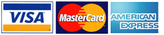 Visa Mastercard American Express payment at movie-intercom