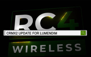 Free update for all RC4 LumenDim dimmers: compatible now with W-DMX Systems in G4S and G5 mode