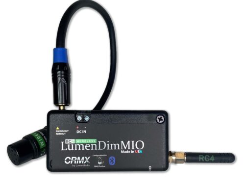 NEU: kleiner LumenDimMIO CRMX Transceiver