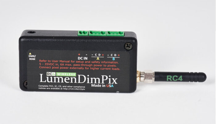 LumenDimPix Dual Pixel String Driver for CRMX or W-DMX