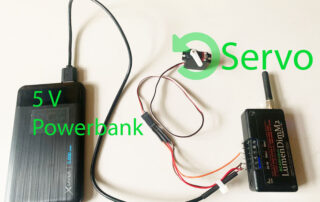 RC4 Wireless servo control set-up movie-intercom